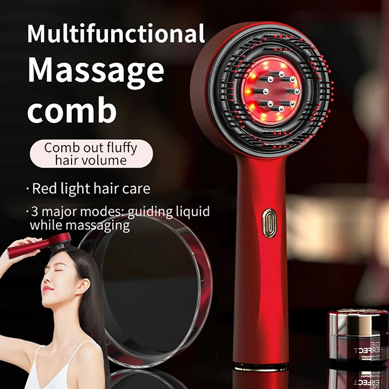 Scalp Massager Electric - Electric Vibration Massage Comb Hair Care