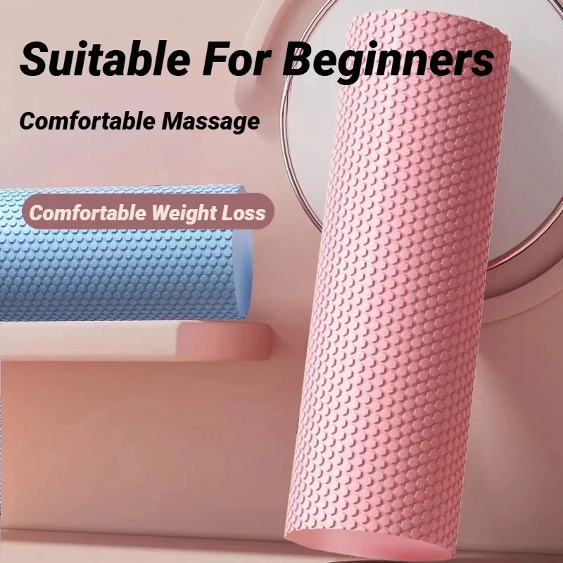 Health Wellness And Fitness - Hexagonal EVA Foam Yoga Roller, 10cm