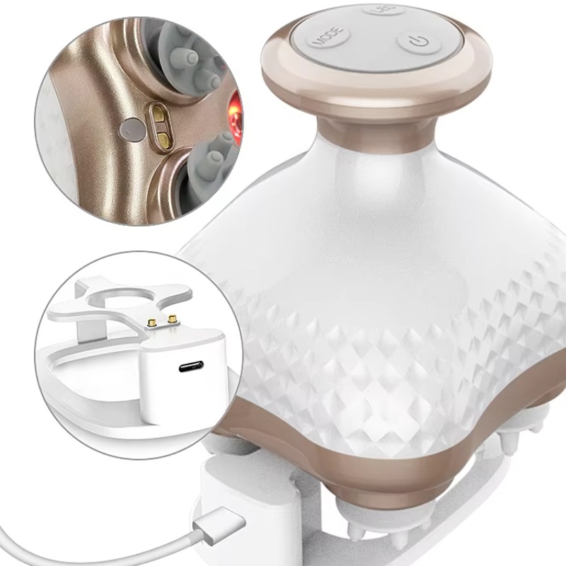 Scalp Massager Electric - Portable Electric Head Massager Machine Ipx7