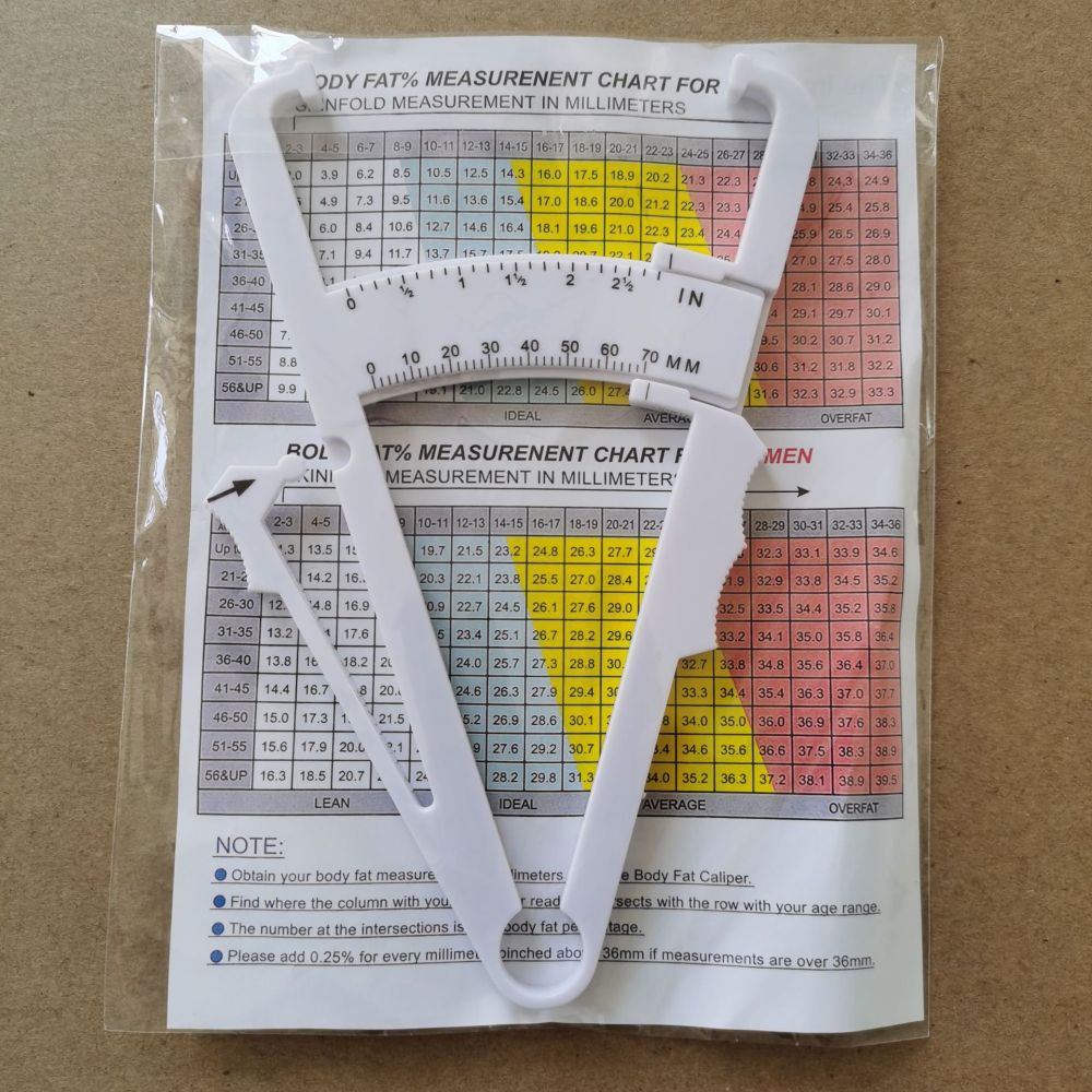 Health Wellness Training - Fitness Body Fat Caliper Accurate Skinfold