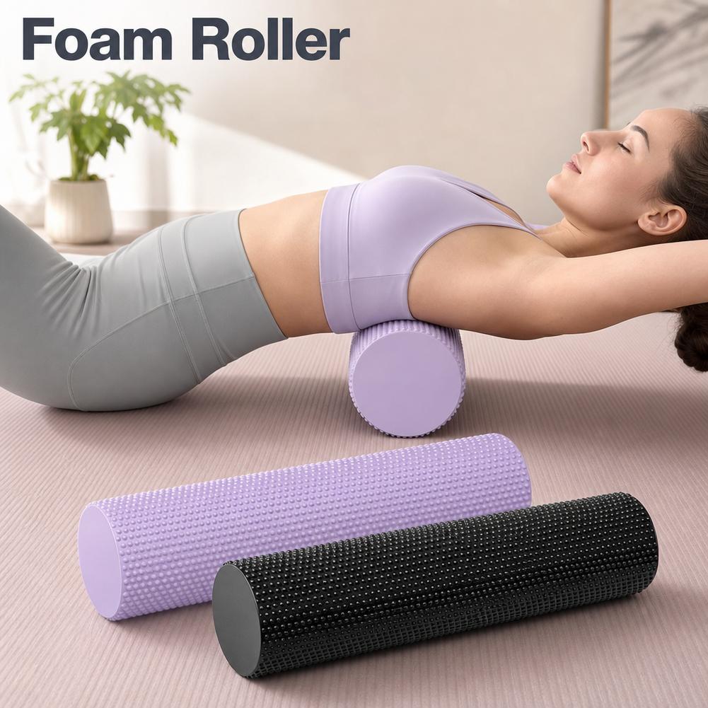 Health Wellness And Fitness - EVA Yoga Foam Roller High Density