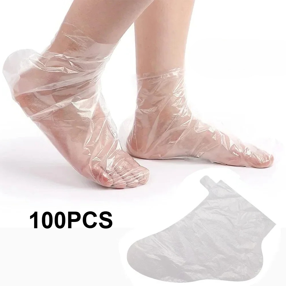 Detox Foot Patch - 100Pc Foot Mask Covers Disposable Transparent