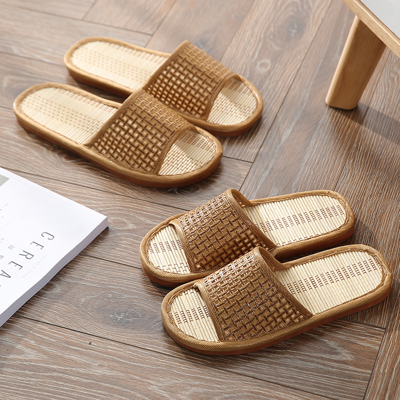 Bamboo Bath Mat - Men Women Shoes Bamboo Rattan Grass