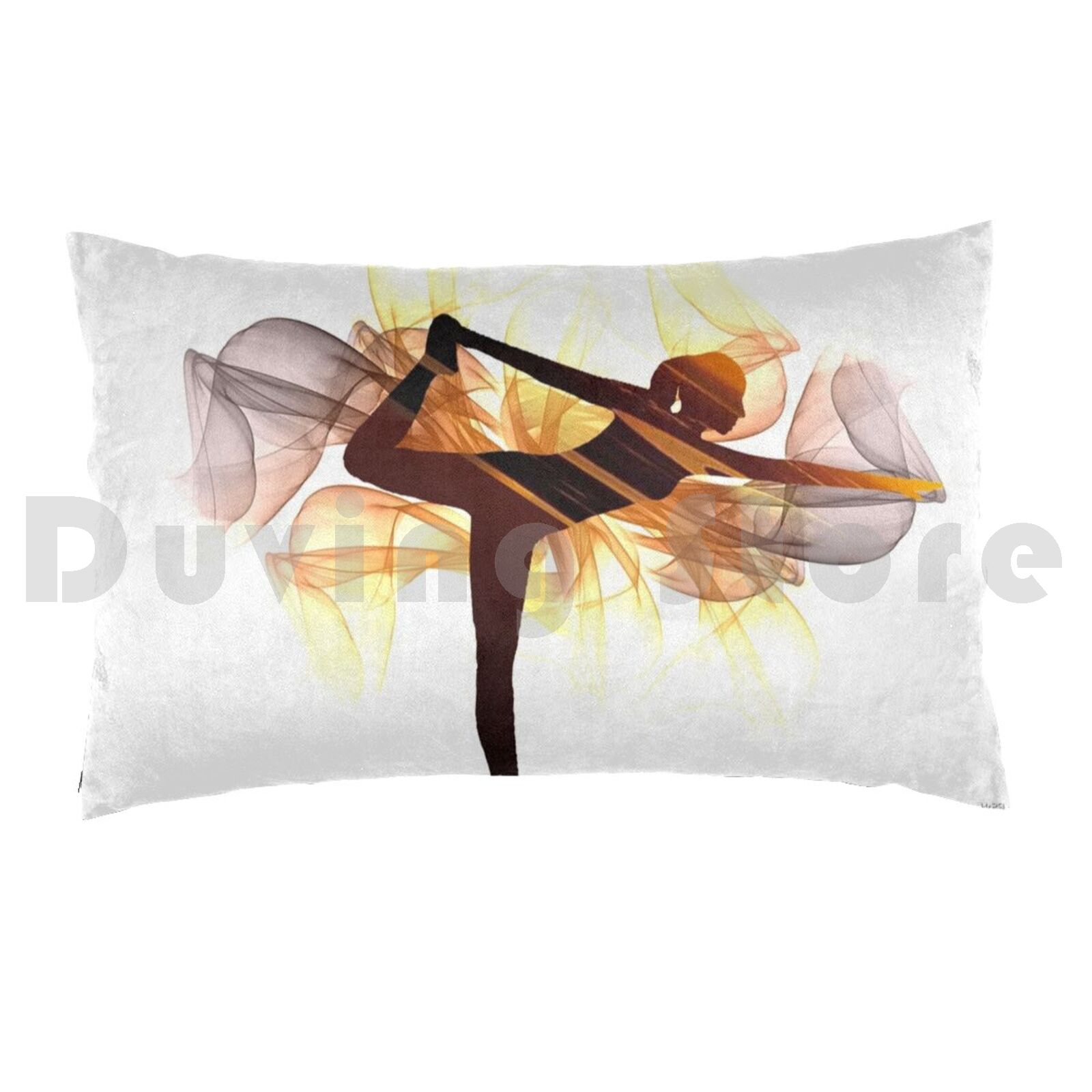 Yoga Poses Pillow Case Printed - Health Wellness Yoga recension och pris