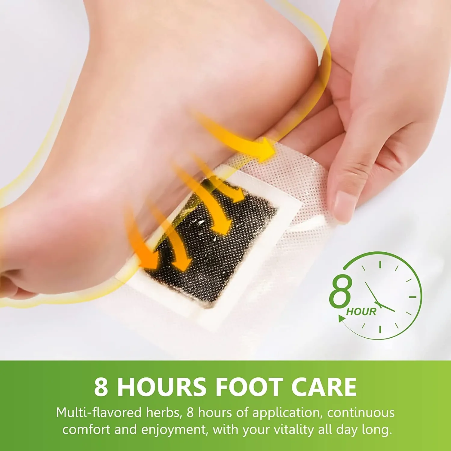 Detox Foot Patches Pads Natura - Detox Foot Patch recension och pris
