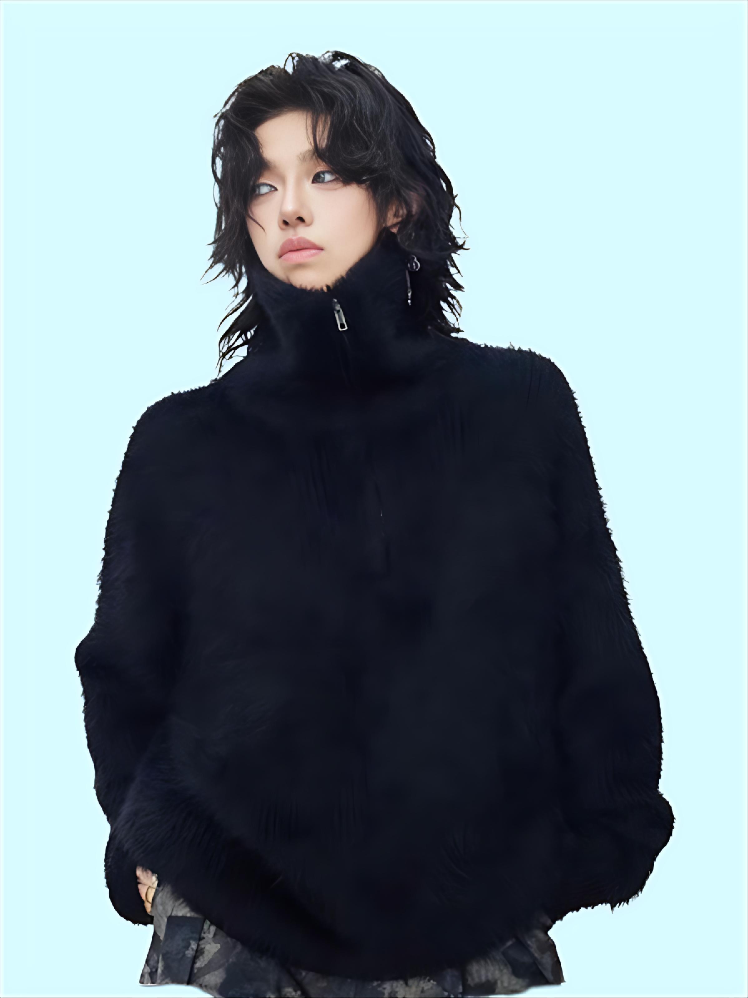 Fur Collar Pullovers Anime Rab - Health Wellness Training recension och pris