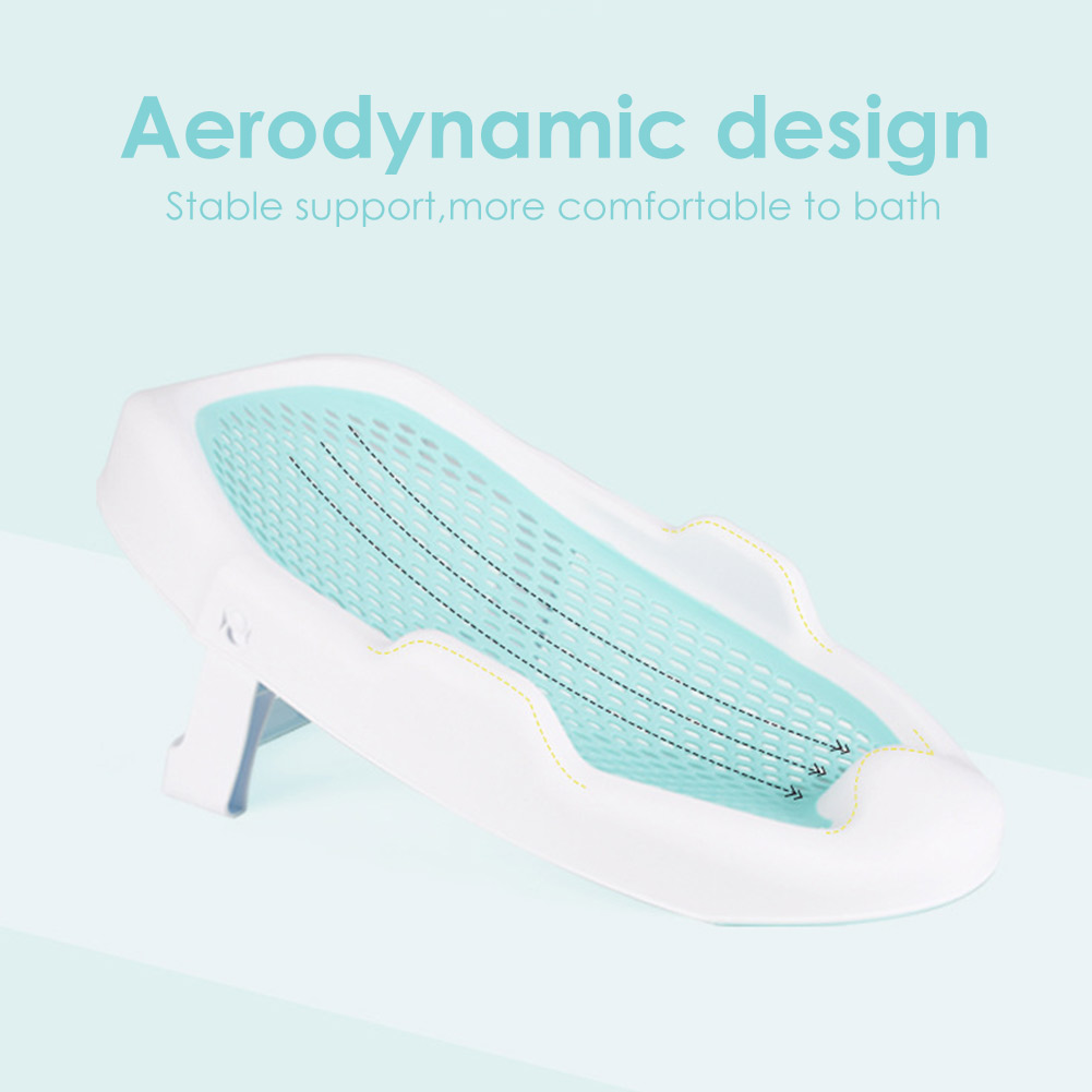 Newborn Adjustable Bath Net Se - Bamboo Bath Mat recension och pris