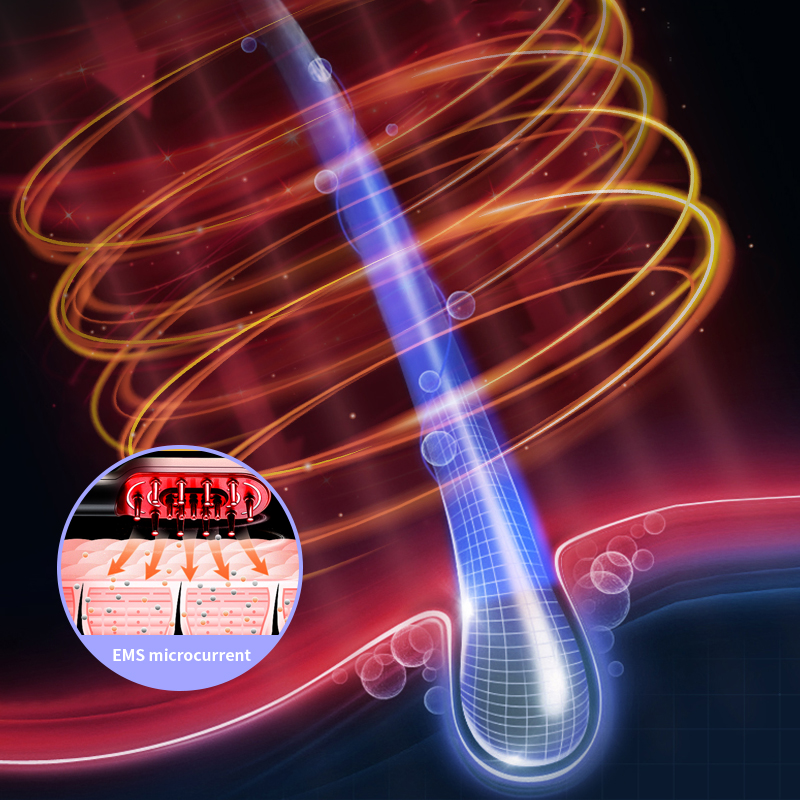 KSKIN LED Red Light Therapy El - Scalp Massager Electric recension och pris