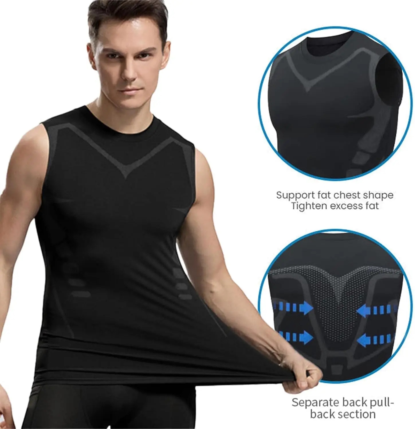 Men's Compression Tank Top, Sl - Health Wellness And Fitness recension och pris
