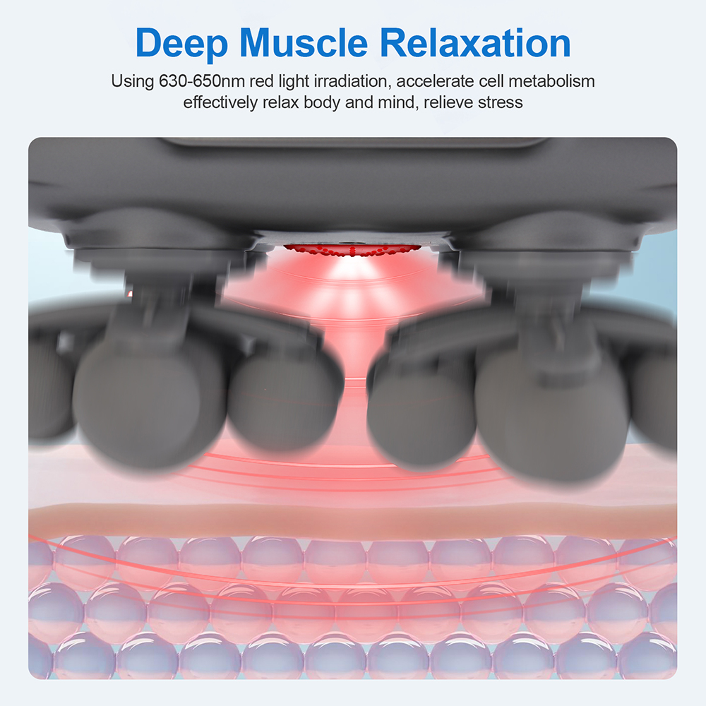 22 Heads Fascia Gun Deep Tissu - Scalp Massager Electric recension och pris