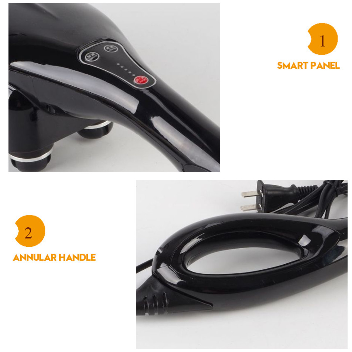 Four-head powerful multifuncti - Scalp Massager Electric recension och pris