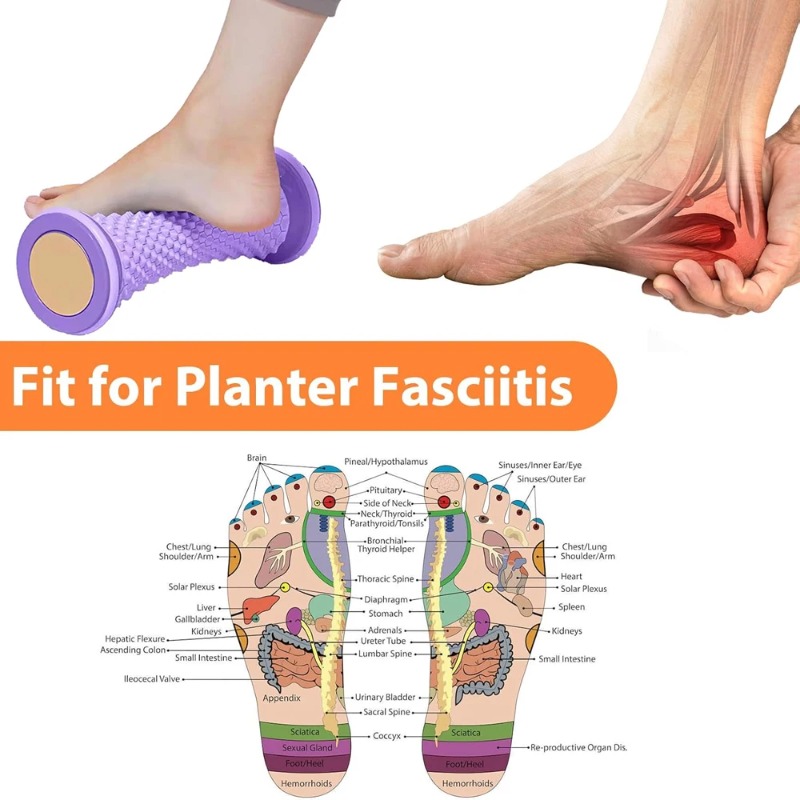 Foot Massager Plastic Manual   - Health Wellness Yoga recension och pris