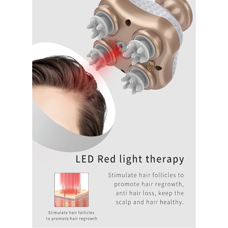 Portable Electric Head Massage - Scalp Massager Electric recension och pris