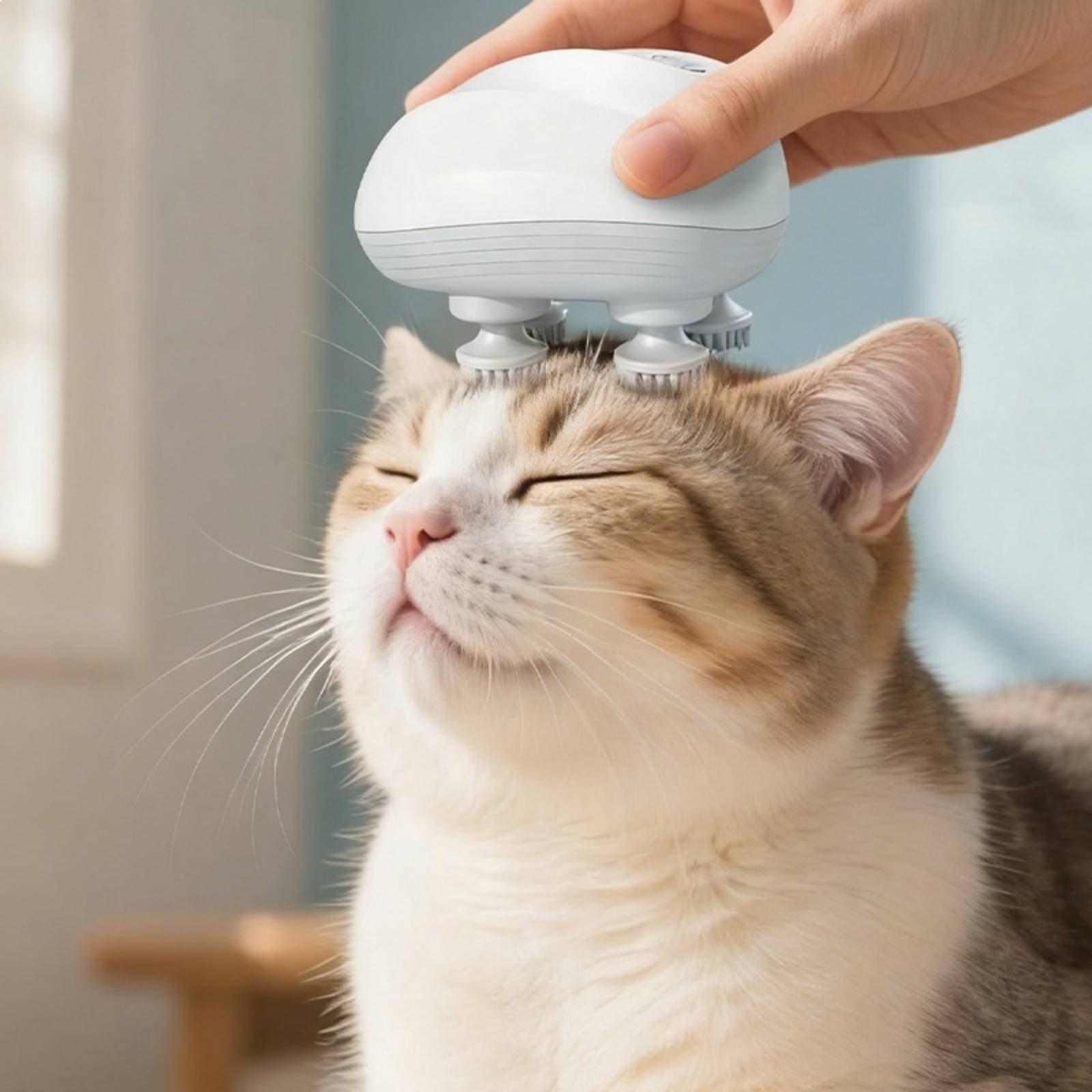 Electric Feline Head Massager  - Scalp Massager Electric recension och pris