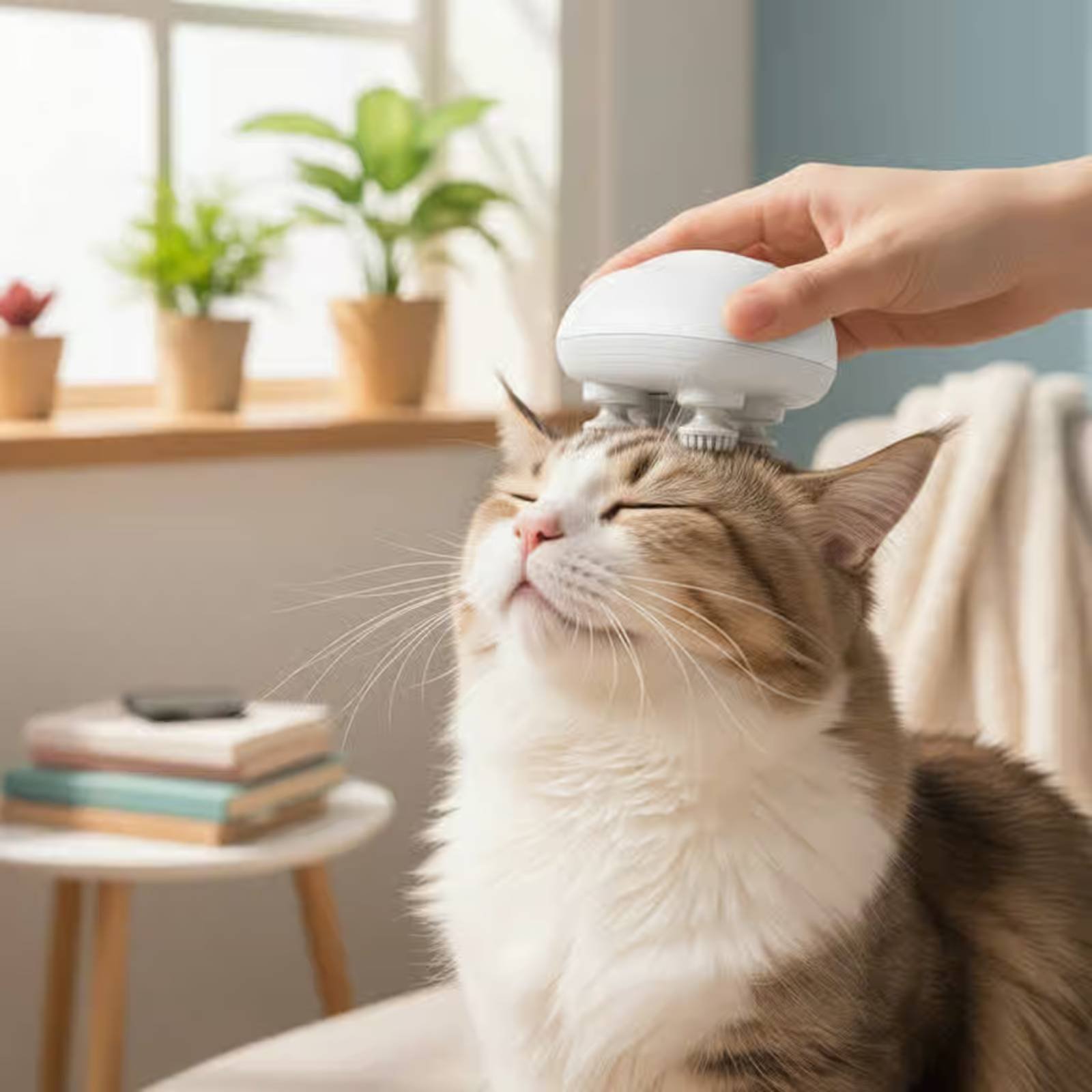 Electric Feline Head Massager  - Scalp Massager Electric recension och pris