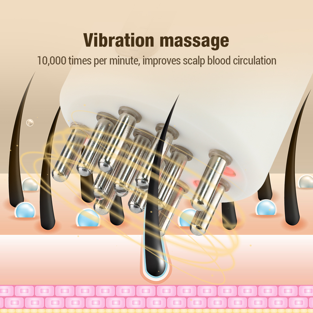 Electric Vibration Head Massag - Scalp Massager Electric recension och pris