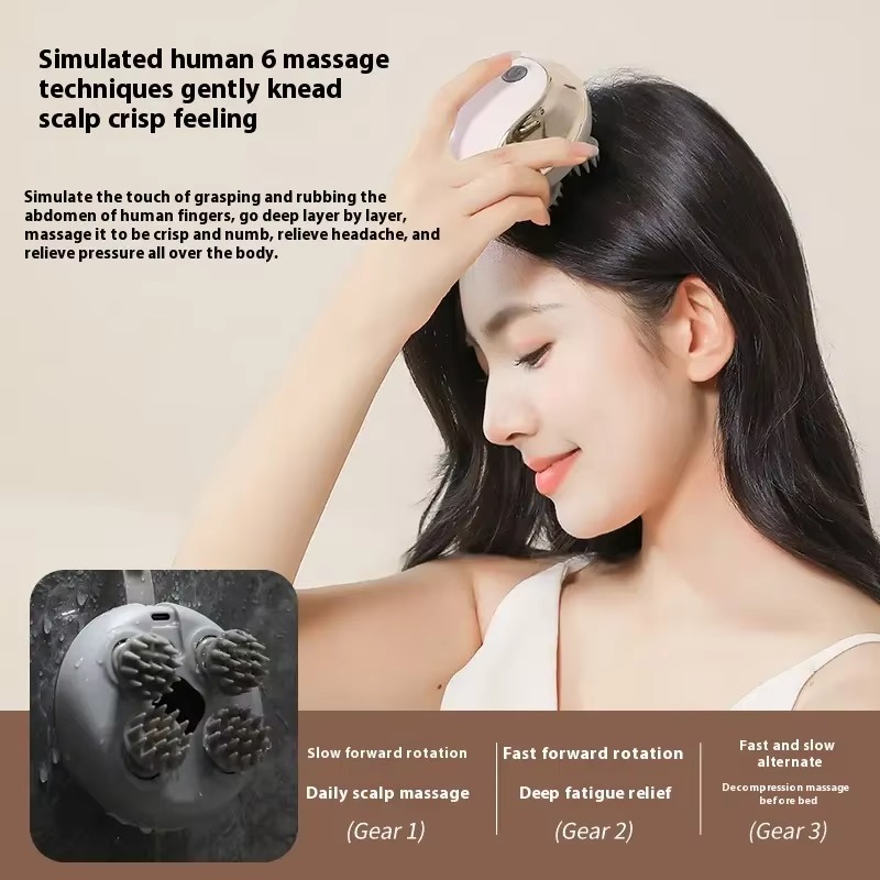 Mini Head Massager Rechargeabl - Scalp Massager Electric recension och pris