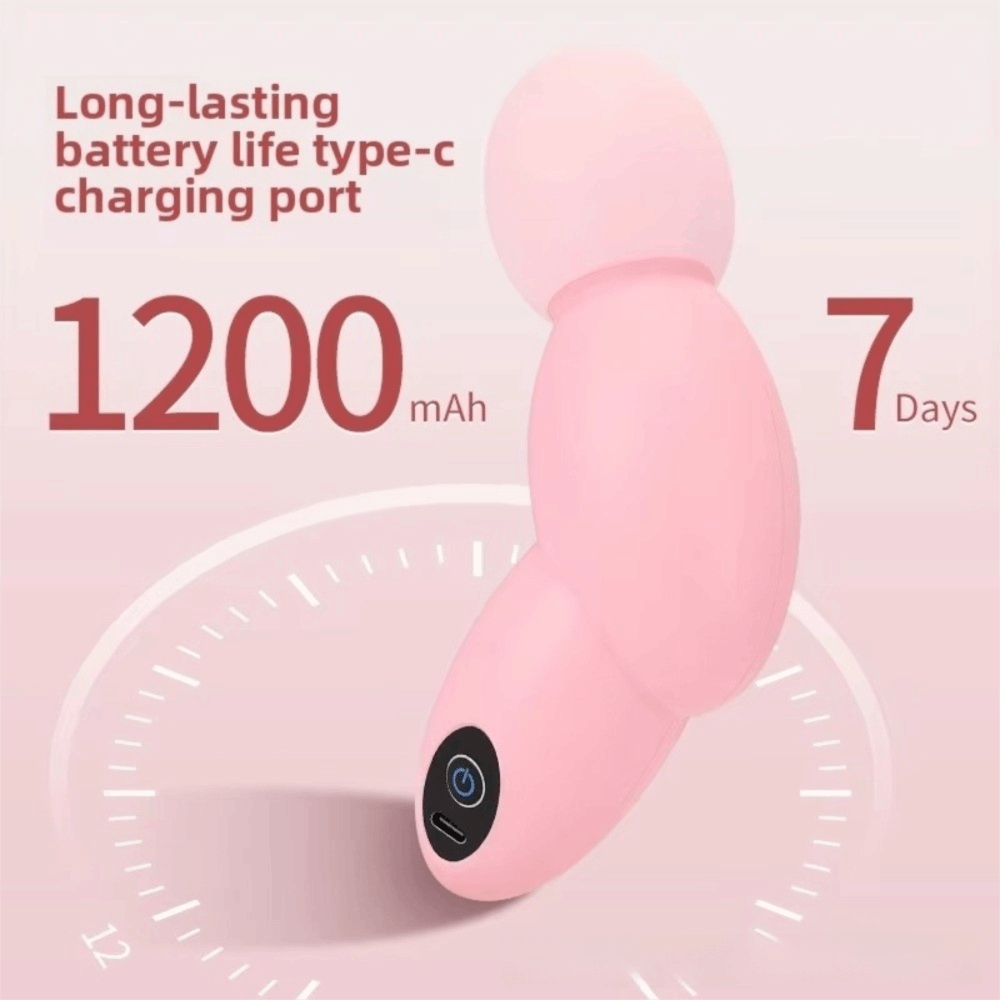 Portable 1200mAh Muscle Massag - Health Wellness And Fitness recension och pris