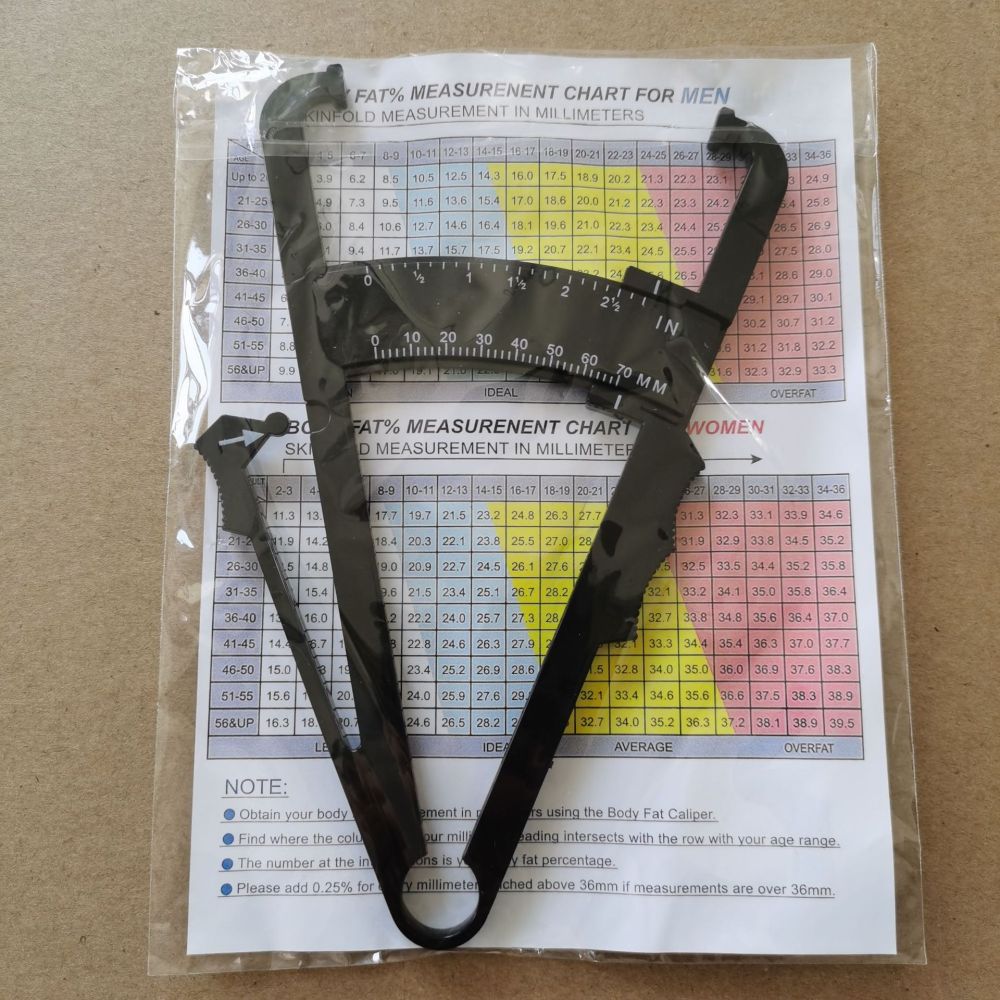 Fitness Body Fat Caliper Accur - Health Wellness Training recension och pris