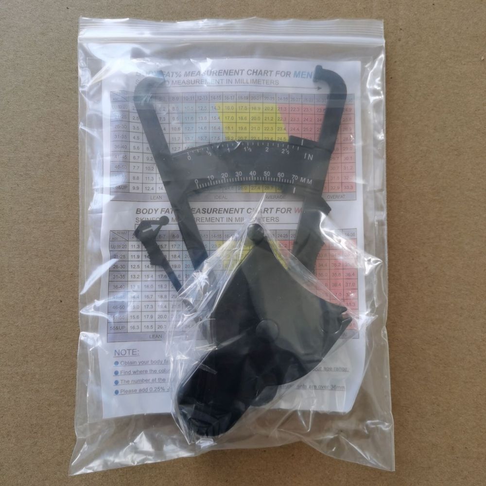 Fitness Body Fat Caliper Accur - Health Wellness Training recension och pris