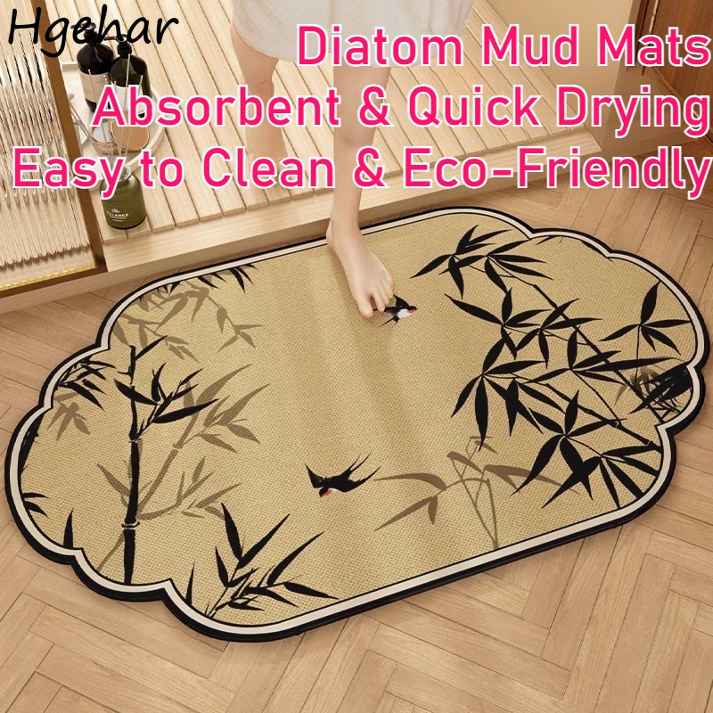 Bath Mats Bathroom Floor Mat G - Bamboo Bath Mat recension och pris