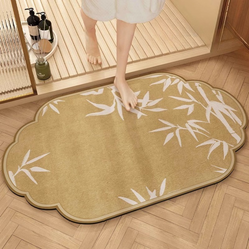Bath Mats Bathroom Floor Mat G - Bamboo Bath Mat recension och pris