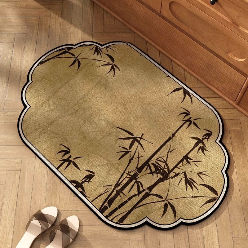 Bath Mats Bathroom Floor Mat G - Bamboo Bath Mat recension och pris