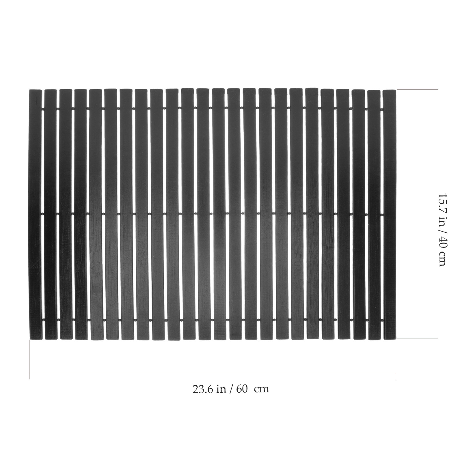 Bamboo Bath Mat Non-Slip Fiber - Bamboo Bath Mat recension och pris
