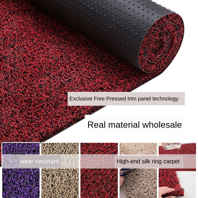 Anti-slip Door Mat PVC Silk Lo - Bamboo Bath Mat recension och pris