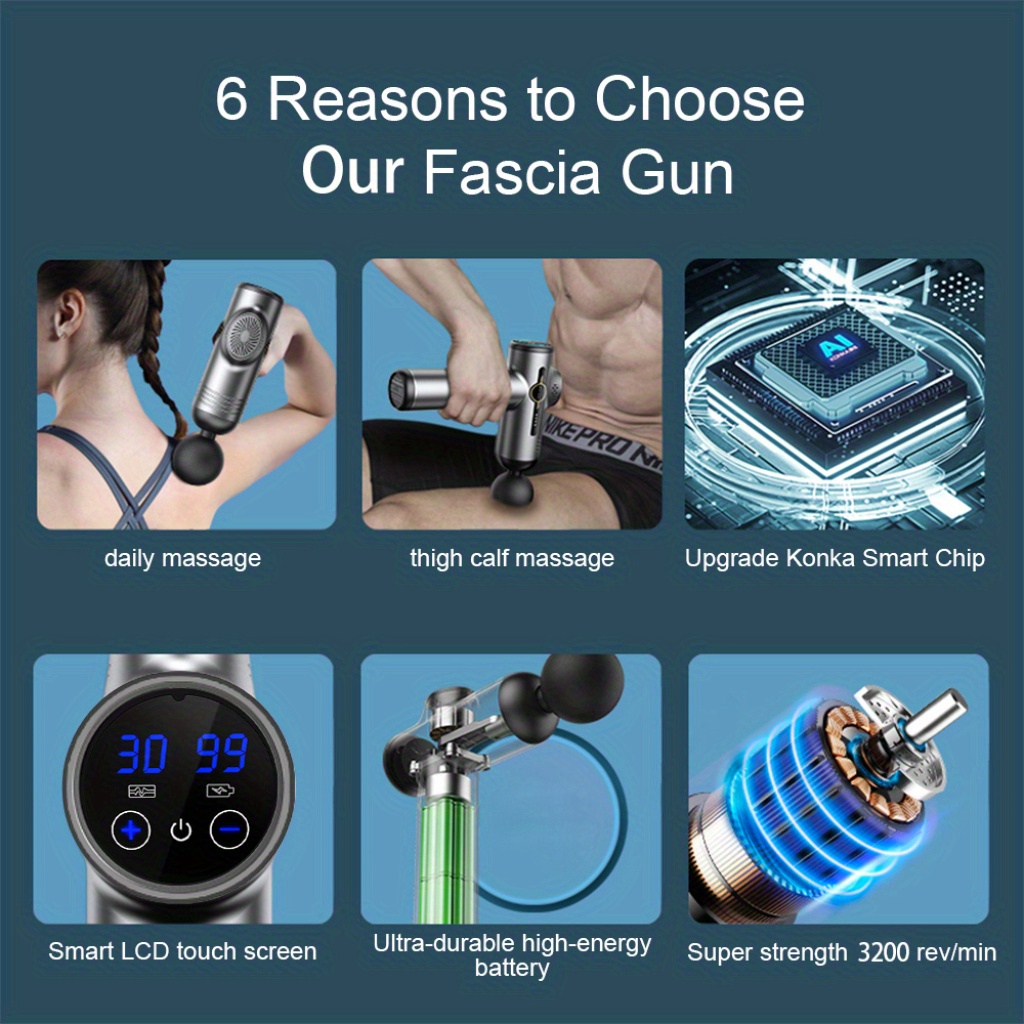 99 Level Massage Gun Fascia De - Health Wellness And Fitness recension och pris