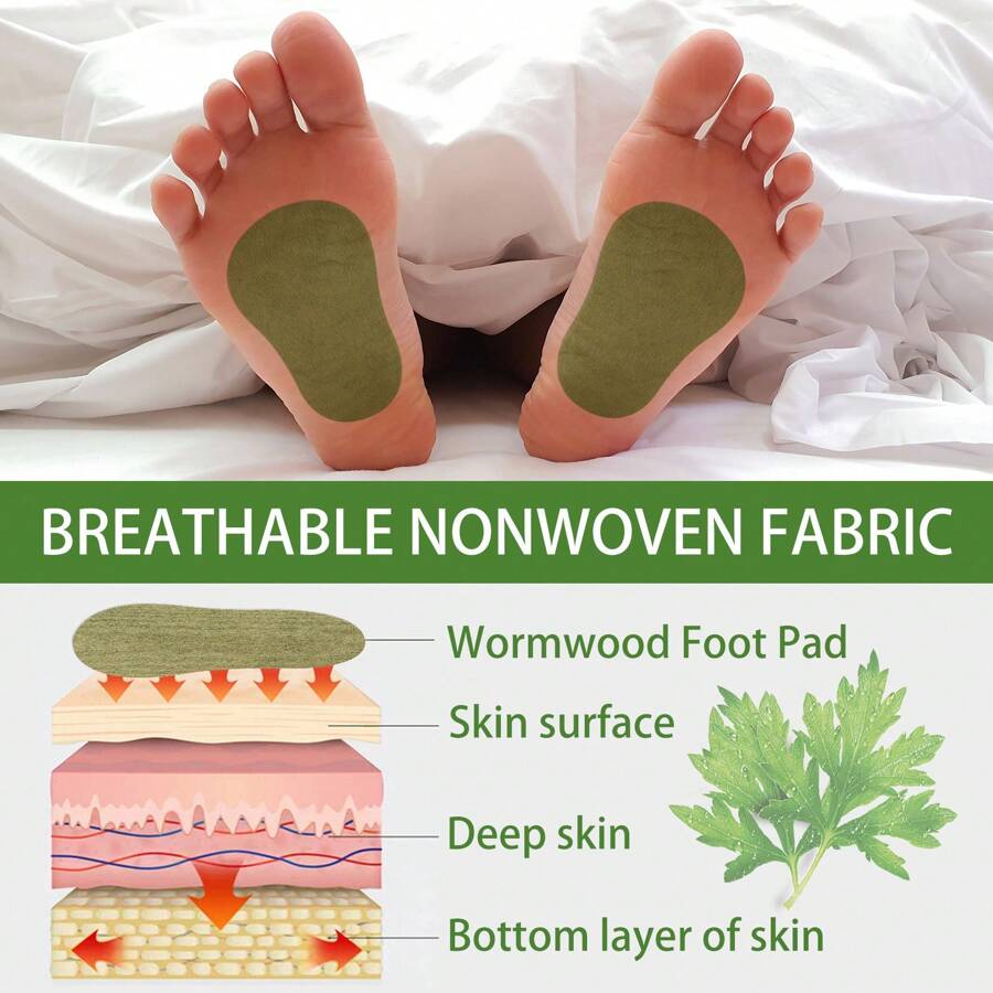 12-60PCS Detox Foot Patches Fe - Detox Foot Patch recension och pris
